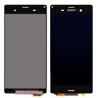 Дисплей Sony Xperia Z3 D6603, D6633 з тачскріном, Black