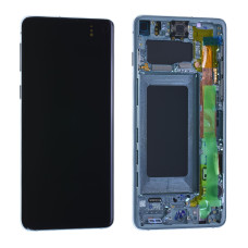 Дисплей Samsung G973 Galaxy S10, з тачскріном, в рамці, Service Pack Original, Green