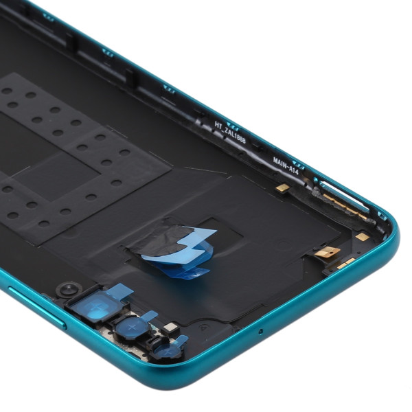 Задня кришка Huawei Y6p 2020, зі склом камери, OEM, Green