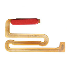 Шлейф Samsung A125, A127 Galaxy A12, сканер відбитка пальця, Original, Red