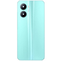 Задня кришка Realme C33, Blue, зі склом камери