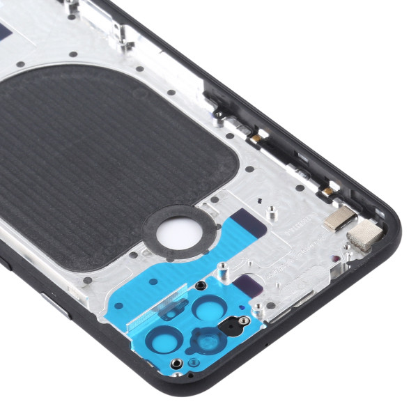 Задня кришка Google Pixel 5, зі склом камери, Original, Black