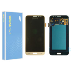 Дисплей Samsung J320 Galaxy J3 2016, з тачскріном, Service Pack Original, Gold