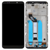 Дисплей Xiaomi Redmi 5 Plus, з тачскріном, в рамці, High Copy, Black