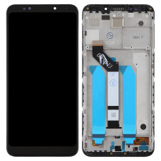 Дисплей Xiaomi Redmi 5 Plus, з тачскріном, в рамці, High Copy, Black