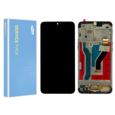 Дисплей Samsung A107 Galaxy A10s, з тачскріном, в рамці, Service Pack Original