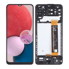 Дисплей Samsung A135 Galaxy A13, з тачскріном, в рамці, Black
