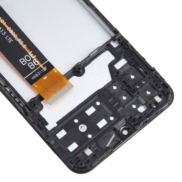 Дисплей Samsung A135 Galaxy A13, з тачскріном, в рамці, Black
