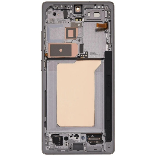 Дисплей Samsung S938 Galaxy S25 Ultra (p/n: GH82-36387A), з тачскріном, в рамці, Gray, Original