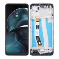Дисплей Motorola XT2341 Moto G14, з тачскріном, в рамці, Black