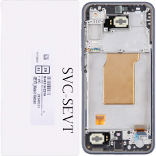 Дисплей Samsung A356 Galaxy A35, з тачскріном, в рамці, Black/Navy, Service