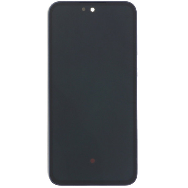 Дисплей Samsung A356 Galaxy A35, з тачскріном, в рамці, Black/Navy, Service