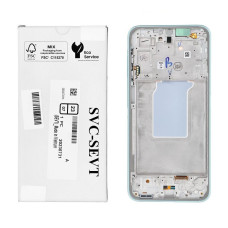 Дисплей Samsung A266 Galaxy A26 5G, з тачскріном, в рамці, Mint, Service