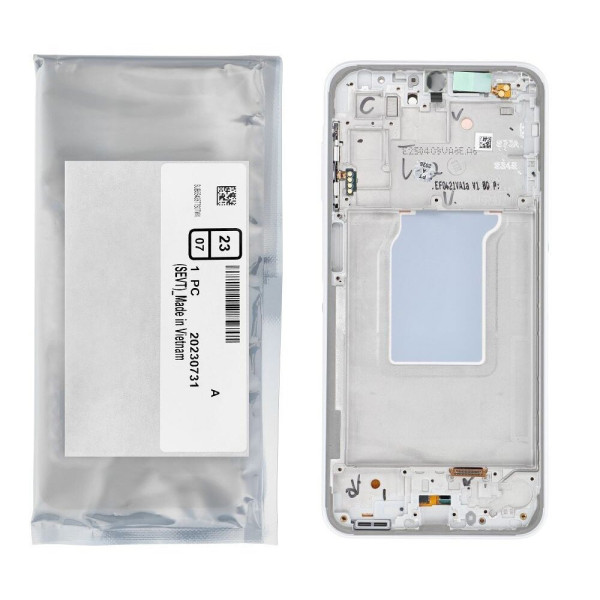 Дисплей Samsung A266 Galaxy A26 5G, з тачскріном, в рамці, Mint, Service