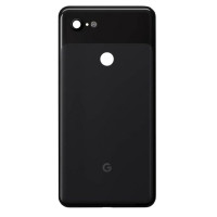Задня кришка Google Pixel 3 XL, Black, зі склом камери