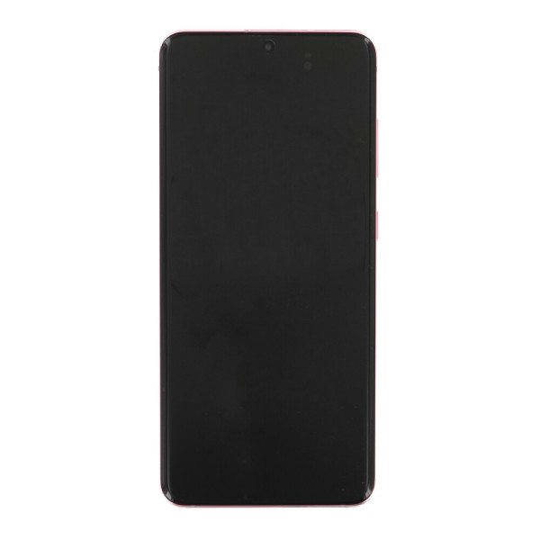 Дисплей Samsung G980 Galaxy S20, з тачскріном, в рамці, Service Pack Original, Pink