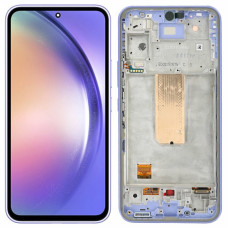 Дисплей Samsung A546 Galaxy A54 5G, з тачскріном, в рамці, Violet, Original
