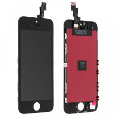 Дисплей iPhone 5S, iPhone SE 2016, з тачскріном, High Copy, Black