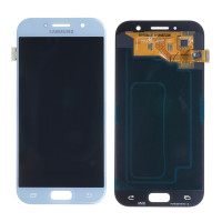 Дисплей Samsung A520 Galaxy A5 2017, з тачскріном, Service Pack Original, Blue