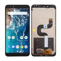 Дисплей Xiaomi Mi A2, з тачскріном, в рамці, Black