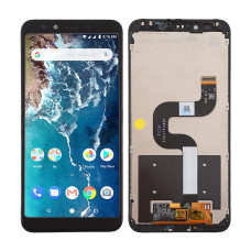 Дисплей Xiaomi Mi A2, з тачскріном, в рамці, Black