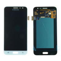 Дисплей Samsung J320 Galaxy J3 2016, з тачскріном, Service Pack Original, White