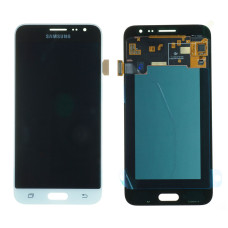 Дисплей Samsung J320 Galaxy J3 2016, з тачскріном, Service Pack Original, White