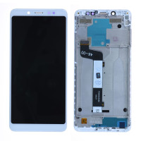 Дисплей Xiaomi Redmi Note 5, з тачскріном, в рамці, White