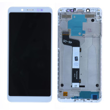 Дисплей Xiaomi Redmi Note 5, з тачскріном, в рамці, White