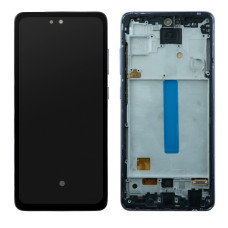 Дисплей Samsung A525 Galaxy A52, з тачскріном, в рамці, Violet, OLED