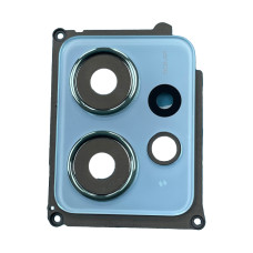 Скло камери Xiaomi Redmi Note 12 4G, в рамці, Blue