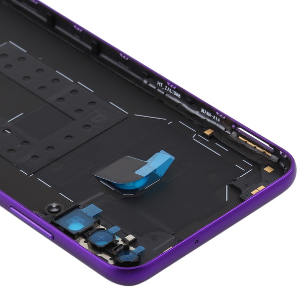 Задня кришка Huawei Y6p 2020, зі склом камери, OEM, Purple