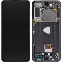 Дисплей Samsung G996 Galaxy S21 Plus, з тачскріном, в рамці, Service Pack Original, Black