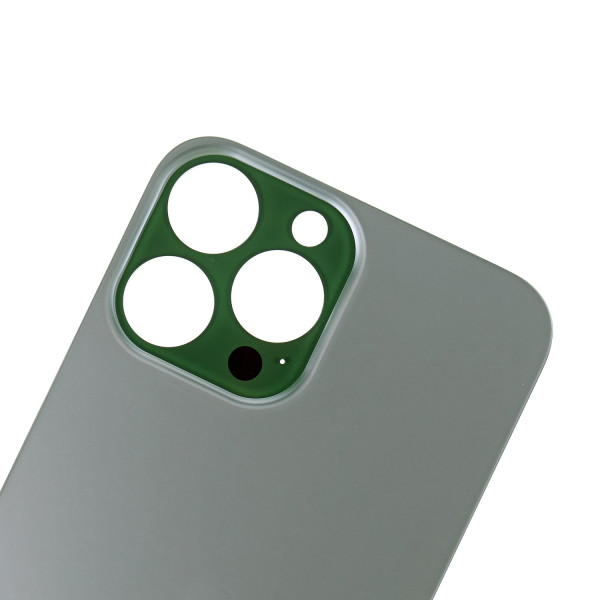 Задня кришка iPhone 13 Pro Max, великий виріз під камеру, Alpine Green