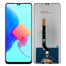 Дисплей Tecno Spark 8P (KG7n), Spark 8T (KG6p), з тачскріном, Black