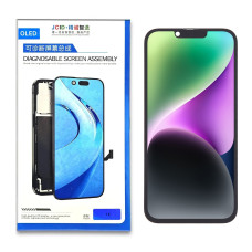 Дисплей iPhone 14, з тачскріном, OLED Soft JCID (без помилки)