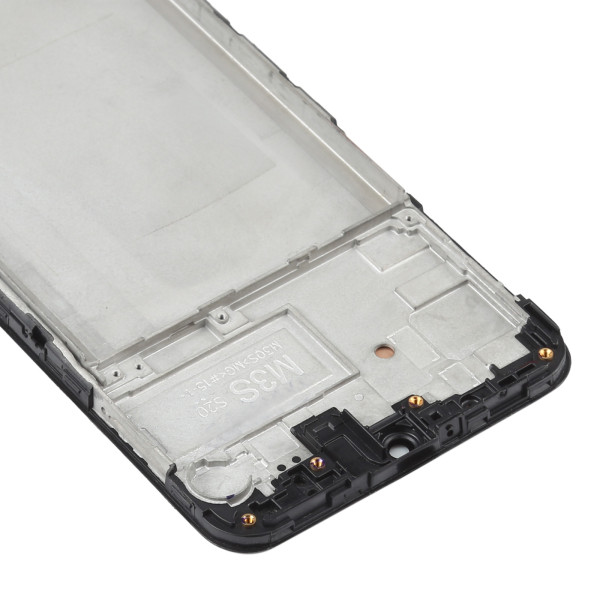 Дисплей Samsung M215 Galaxy M21, M307 Galaxy M30s, з тачскріном, в рамці, OLED, Black
