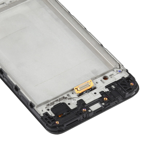 Дисплей Samsung M215 Galaxy M21, M307 Galaxy M30s, з тачскріном, в рамці, OLED, Black
