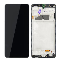 Дисплей Samsung A225 Galaxy A22, з тачскріном, в рамці, Original