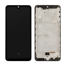 Дисплей Samsung A315 Galaxy A31, з тачскріном, в рамці, OLED