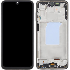 Дисплей Samsung A266 Galaxy A26 5G, з тачскріном, в рамці, Black, OLED