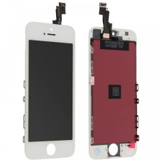 Дисплей iPhone 5S, iPhone SE 2016, з тачскріном, High Copy, White