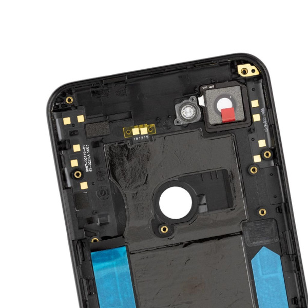 Задня кришка Google Pixel 3a, зі склом камери, Original, Black
