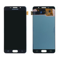 Дисплей Samsung A510 Galaxy A5 2016, з тачскріном, Service Pack Original, Black
