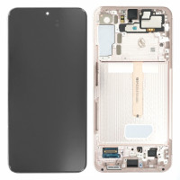Дисплей Samsung S906 Galaxy S22 Plus 5G, з тачскріном, в рамці, Service Pack Original, Pink