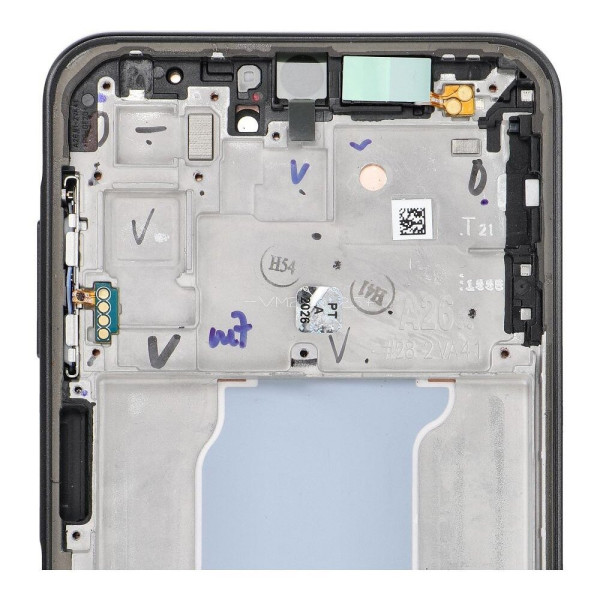Дисплей Samsung A266 Galaxy A26 5G, з тачскріном, в рамці, Black, Service