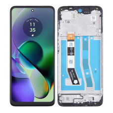 Дисплей Moto G54 (XT2343), з тачскріном, в рамці, OEM
