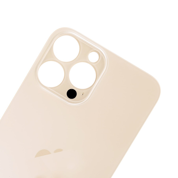 Задня кришка iPhone 13 Pro Max, великий виріз під камеру, Gold