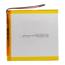 Акумулятор 35100100 універсальний 3.5*100*100 мм (3500 mAh)
