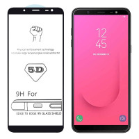 Захисне скло Samsung J810 Galaxy J8 2018 (2.5D) Full Glue, Black